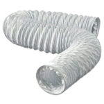 Lambro Flexible Vinyl Hose, White, 3 In. X 50 Ft.