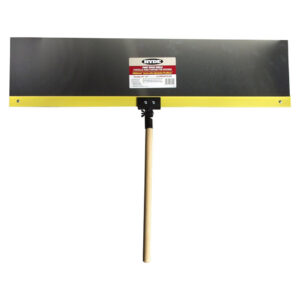 HYDE 28000 Proshield Flexible Labeled Spray Shield, 36 in L X 9 in W, Aluminum, 36 x 9, Yellow